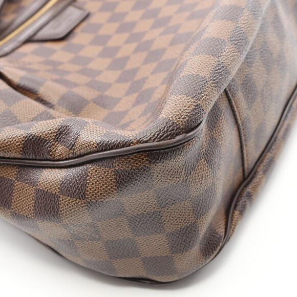 LOUIS VUITTON Brown Damier Leather Bag - Picture 9 of 10